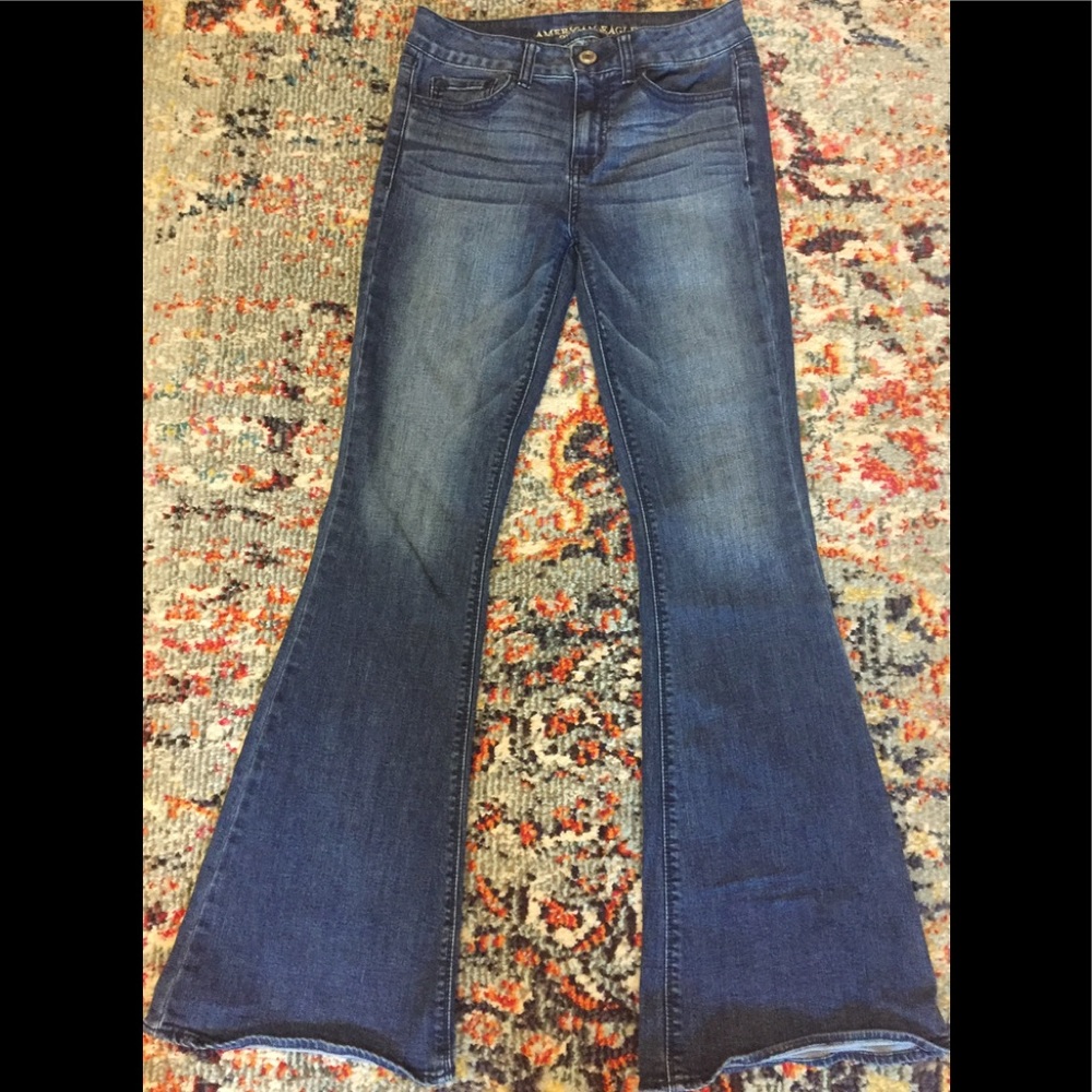 American Eagle Hi-Rise Stretch Artist Jeans sz 4~